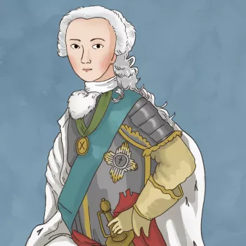 Illustration of Bonnie Prince Charlie